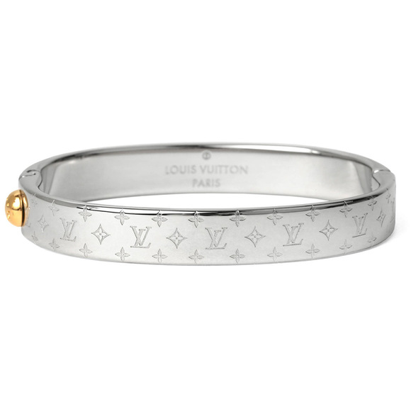 Louis Vuitton Nanogram Cuff Nanogram Silver - Picture 1 of 6